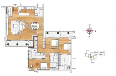 Bán căn hộ 3 phòng ngủ Đảo Kim Cương quận 2, tháp Brilliant, 218 m2, nhà đã có sổ...