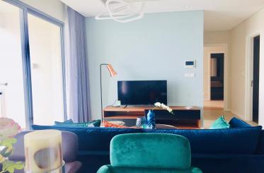 Cho thuê căn hộ 2 phòng ngủ Đảo Kim Cương, tháp Bahamas, view sông SG, Q.1