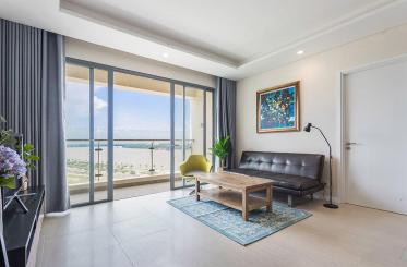 Cho thuê căn hộ 2 phòng ngủ Đảo Kim Cương, tháp Bora Bora, view sông Sài Gòn