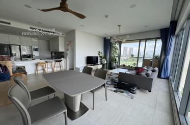 Cho thuê căn hộ 3 phòng ngủ Đảo Kim Cương, tháp Hawaii, nội thất đẹp, view sông...