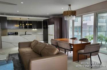 Cho thuê căn hộ 3 phòng ngủ diện tích lớn 180 m2 Đảo Kim Cương, ban công rộng, nội...