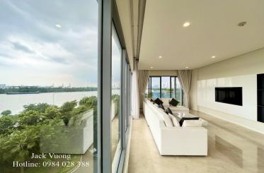 Cho thuê căn hộ 4 phòng ngủ Đảo Kim Cương Quận 2, có sân vườn riêng, view sông SG,...