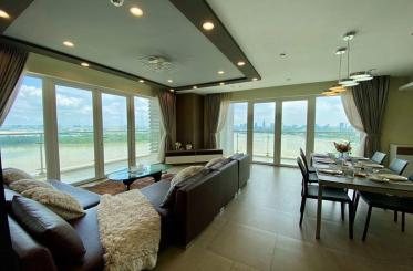 Cho thuê căn hộ Duplex Đảo Kim Cương, 231 m2, view sông SG, Q,1 rất đẹp