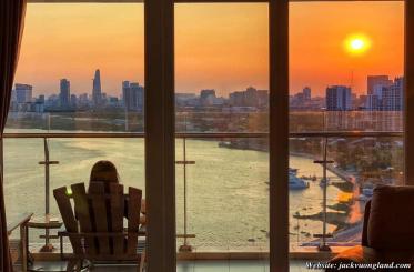 Giá cực rẻ: Cho thuê căn hộ 4 phòng ngủ Đảo Kim Cương, tháp Brilliant, view sông cực...