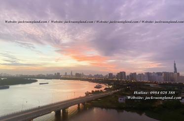 Bán căn hộ 2 phòng ngủ Diamond island quận 2, tháp Brilliant, 98 m2, view sông Sài Gòn,...